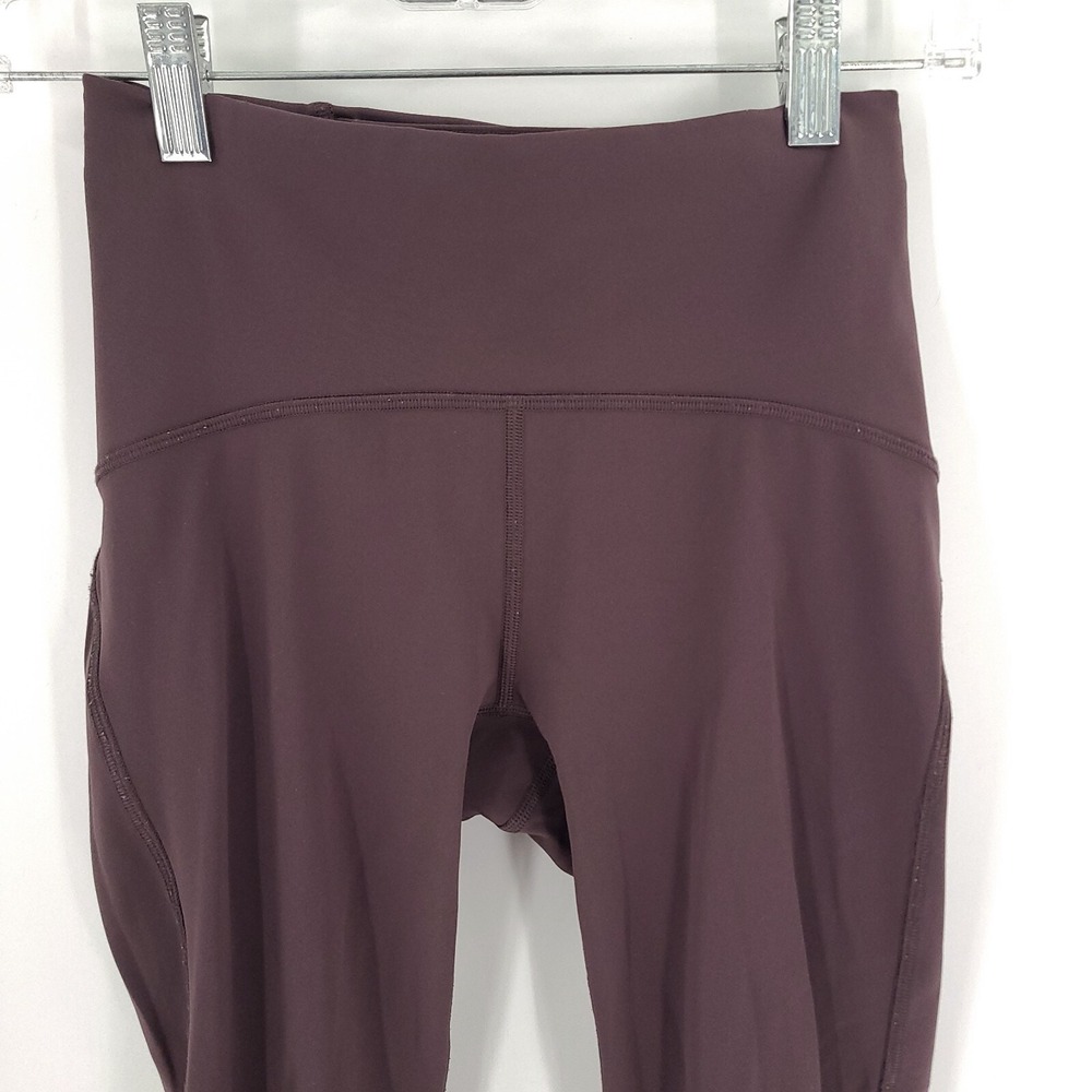 Lululemon Leggings Womens 4 Purple Adult Train Times Activewear Performance Yoga